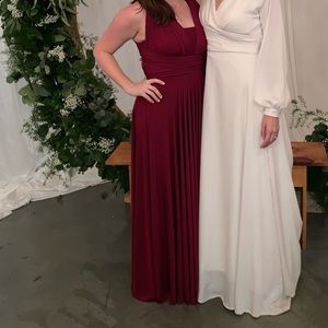 TwoBirds bridesmaid dress